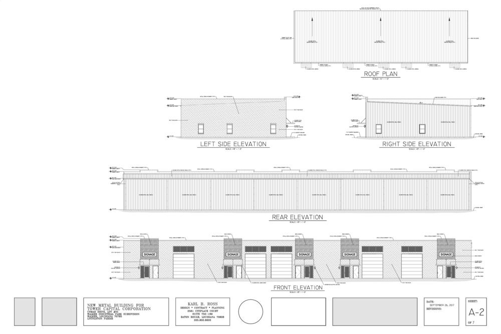 Brand New Multi-Tenant Office/Warehouse - Walker, LA: 9163 Comar Drive, Walker, LA 70785